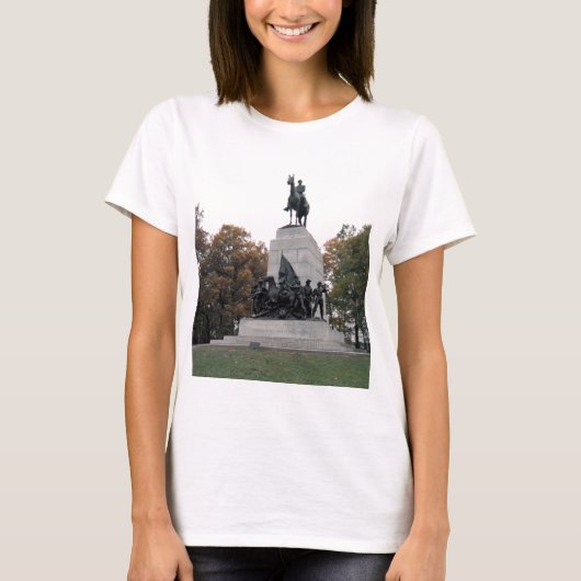 Gettysburg NMPのヴァージニアの記念物 Tシャツ (正面)