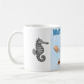 Getzintaメモリマグ コーヒーマグカップ (左)