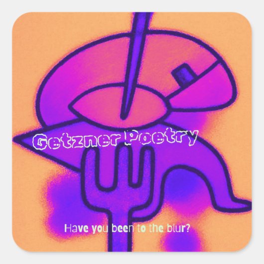 Getzner Sticker 1 スクエアシール (正面)