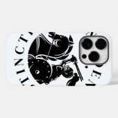 GEUEE ヴィンテージ ナイトシリーズ Case-Mate iPhoneケース (裏面 (横))