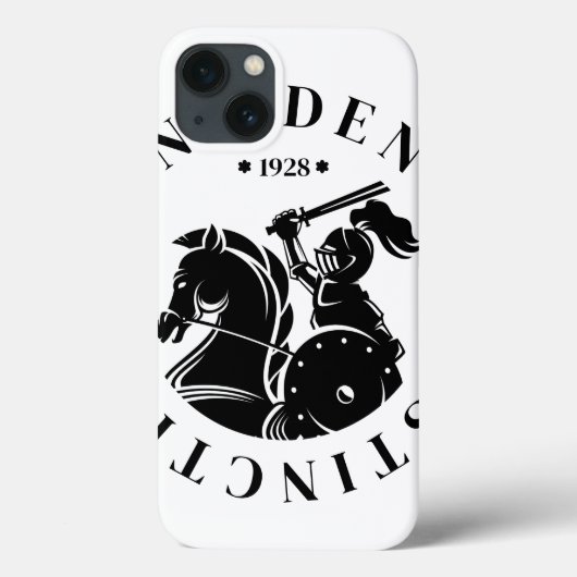 GEUEE ヴィンテージ ナイトシリーズ Case-Mate iPhoneケース (裏面)