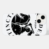 GEUEE ヴィンテージ ナイトシリーズ Case-Mate iPhoneケース (裏面 (横))