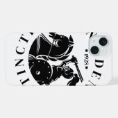 GEUEE ヴィンテージ ナイトシリーズ iPhoneケース (裏面横)