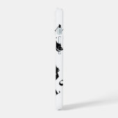 GEUEE ヴィンテージ ナイトシリーズ iPhone 15ケース (左側面)