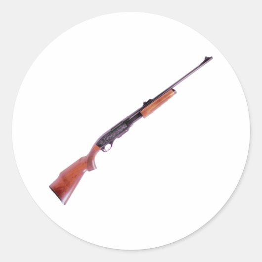 Gewehr rifle ラウンドシール (正面)