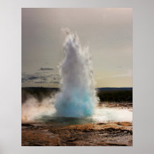 Geyser Iceland写真