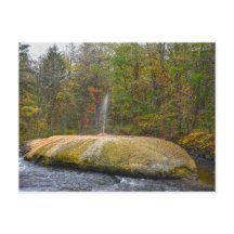 Geyser Island Spouter, Saratoga春，ニューヨーク