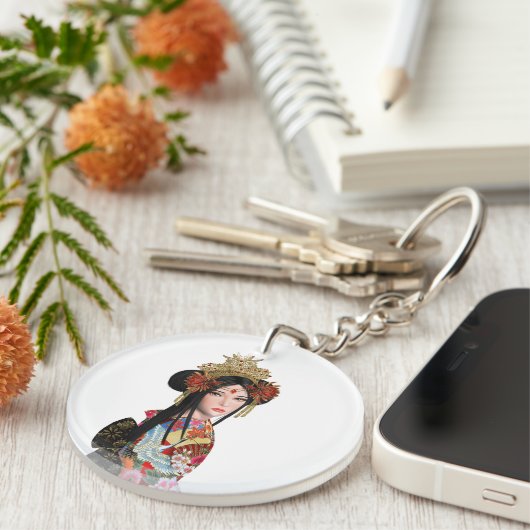 Geysha キーホルダー (正面右)