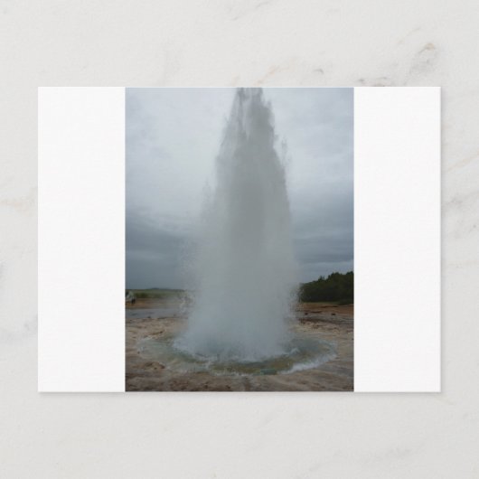 Geysir ポストカード (正面)