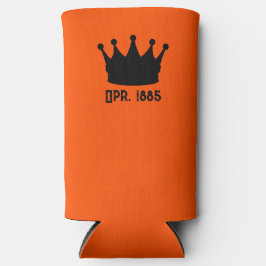 Gezellig Bekerhouder - Oranje Koningsdag Editie - スリム缶クーラー