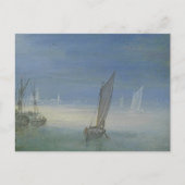 Gezicht op een dorp aen rivier ポストカード (正面)