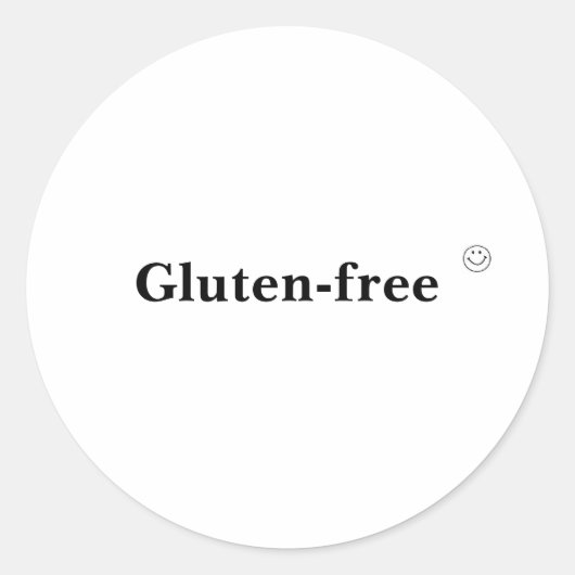 GFラベル ラウンドシール (正面)