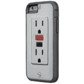 GFIの出口の場合 Case-Mate iPhoneケース (裏面左)