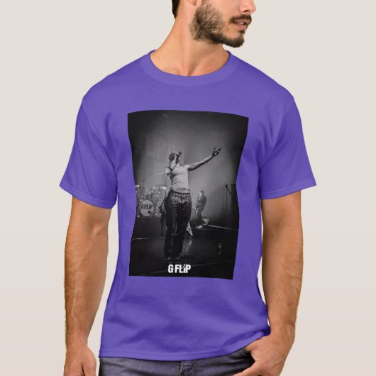 GFLIP モノクロ男子 Tシャツ (正面)