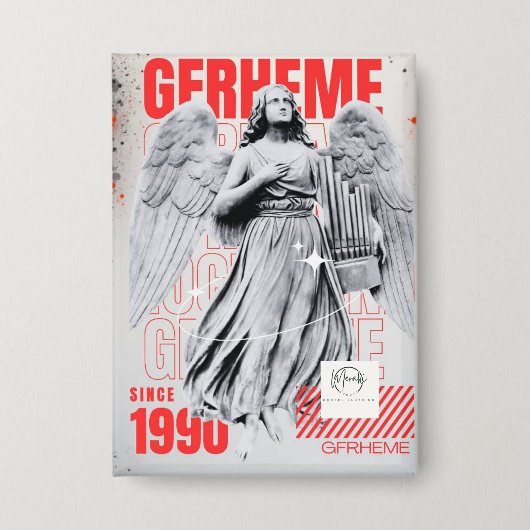 Gfrheme 1990 缶バッジ (正面)