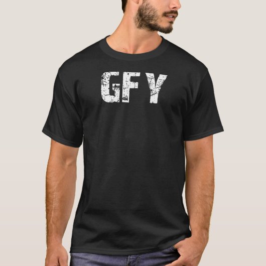 GFY失礼おもしろい Tシャツ (正面)