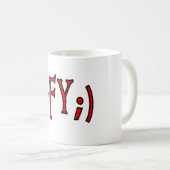 GFY コーヒーマグカップ (正面右)