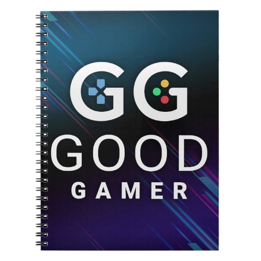 GGすばらしいゲーマー動画 ノートブック (正面)