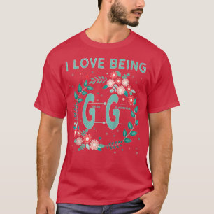 Gg私はGigi祖母のギフト素晴らしであることが大好き – C Tシャツ