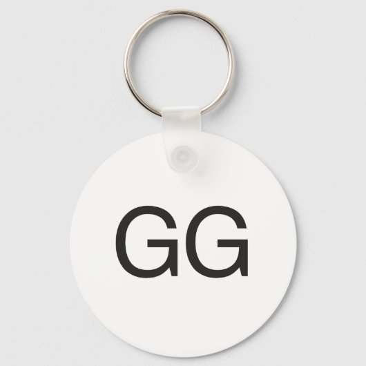 GG キーホルダー (正面)