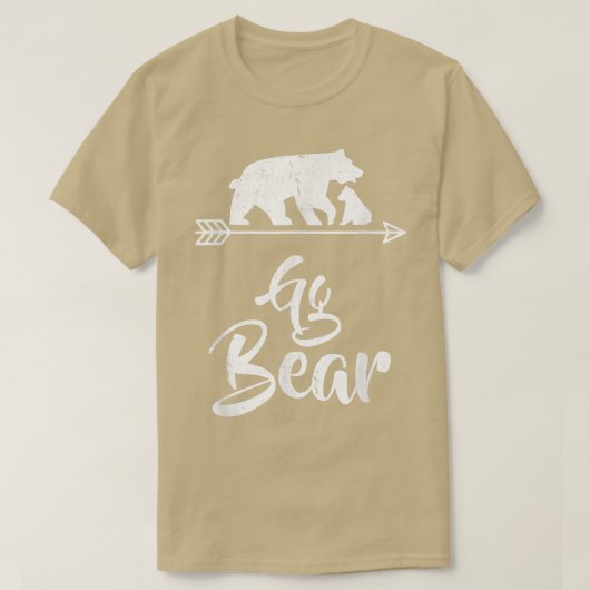 Gg Bear Matching Family Christmas Costume Tシャツ (デザイン正面)