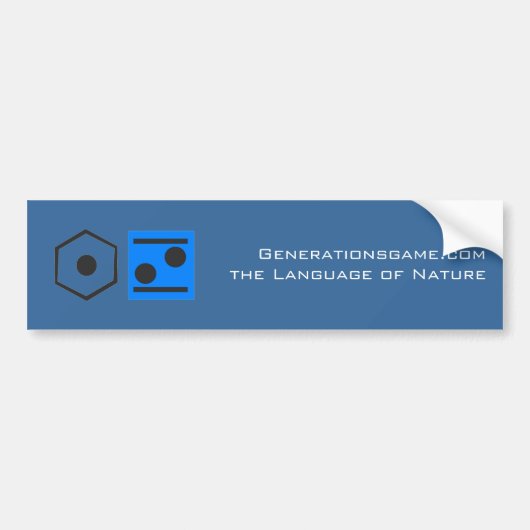 GG Button バンパーステッカー (正面)