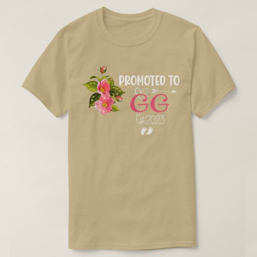 GG Est 2023に昇格した女性フローラ最初 Tシャツ (デザイン正面)