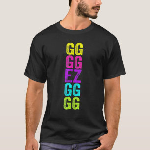 Gg Ez Fpsゲーマー80sヴィンテージレトロゲーミンググラフィックM Tシャツ