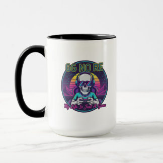GG No Re Gamer Skull Mug マグカップ