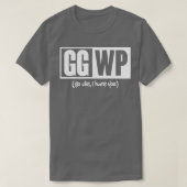 GG WP白色 Tシャツ (デザイン正面)