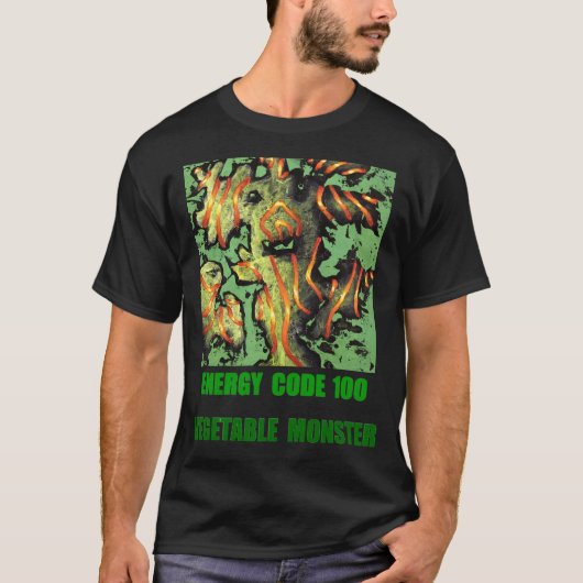 GGAST - エネルギーコード 100 - モンスターTシャツ Tシャツ (正面)