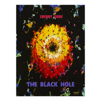 GGAST ブラックホール 20"x26.67" グロッシー ポスター