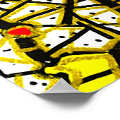 GGAST - ポスター - GOLD (角)