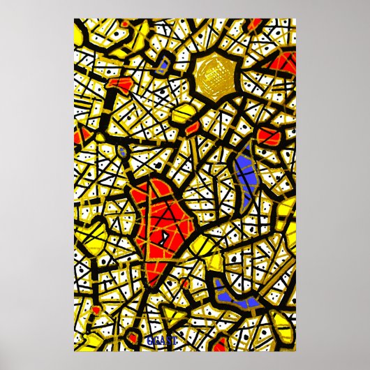 GGAST - ポスター - GOLD (正面)