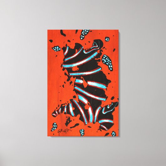  GGAST - Energy Code ECL7 - Stretched Canvas Print キャンバスプリント (正面)