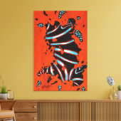  GGAST - Energy Code ECL7 - Stretched Canvas Print キャンバスプリント (インサイチュ (リビング))