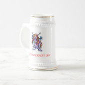 GGBR SEPTEMBERFEST 2007年のステイン ビールジョッキ (正面左)