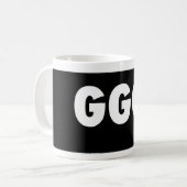 GGG コーヒーマグカップ (正面左)