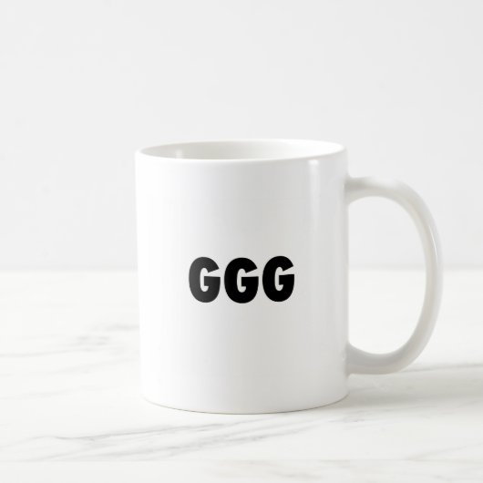 GGG コーヒーマグカップ (右)