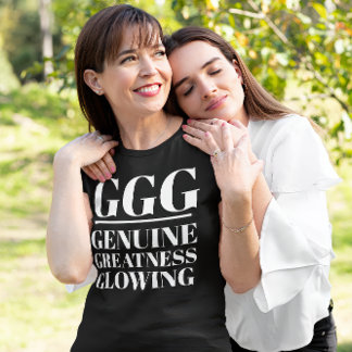 GGG – 本物の、偉大さ白熱［赤熱］光を放つ、 Tシャツ