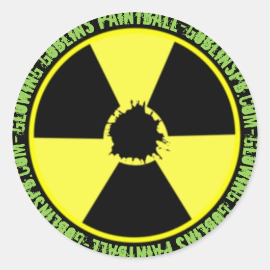 GGPBラウンドステッカー ラウンドシール (正面)