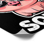 Ggy Squad G Wearing Sungles As Animal Funny Farmer ポスター (角)