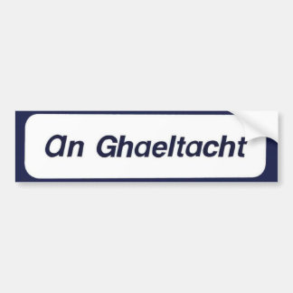 Ghaeltacht バンパーステッカー