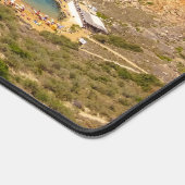 Ghajn Tuffieha Bay & Tower Malta Mediterranean Sea デスクマット (コーナー)