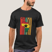 Ghana African Pride And Heritage Tシャツ (正面)