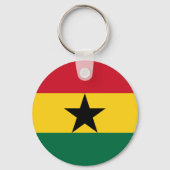Ghana coat of arms and flag keychain キーホルダー (裏面)