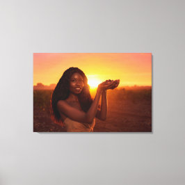 GHANA - COCOA キャンバスプリント