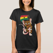 Ghana Fan Mouse Tシャツ (正面)