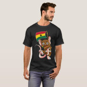 Ghana Fan Mouse Tシャツ (正面フル)