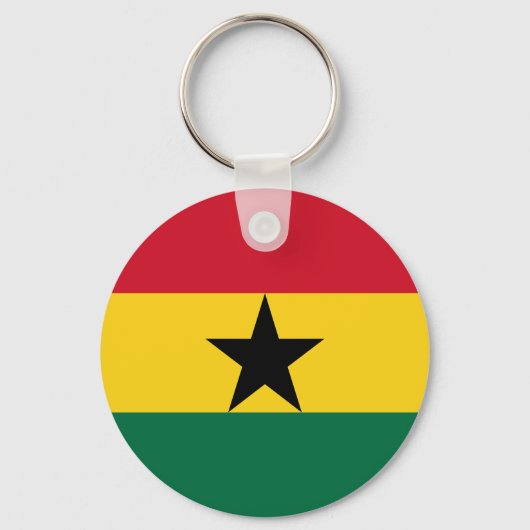 Ghana Flag  キーホルダー (正面)